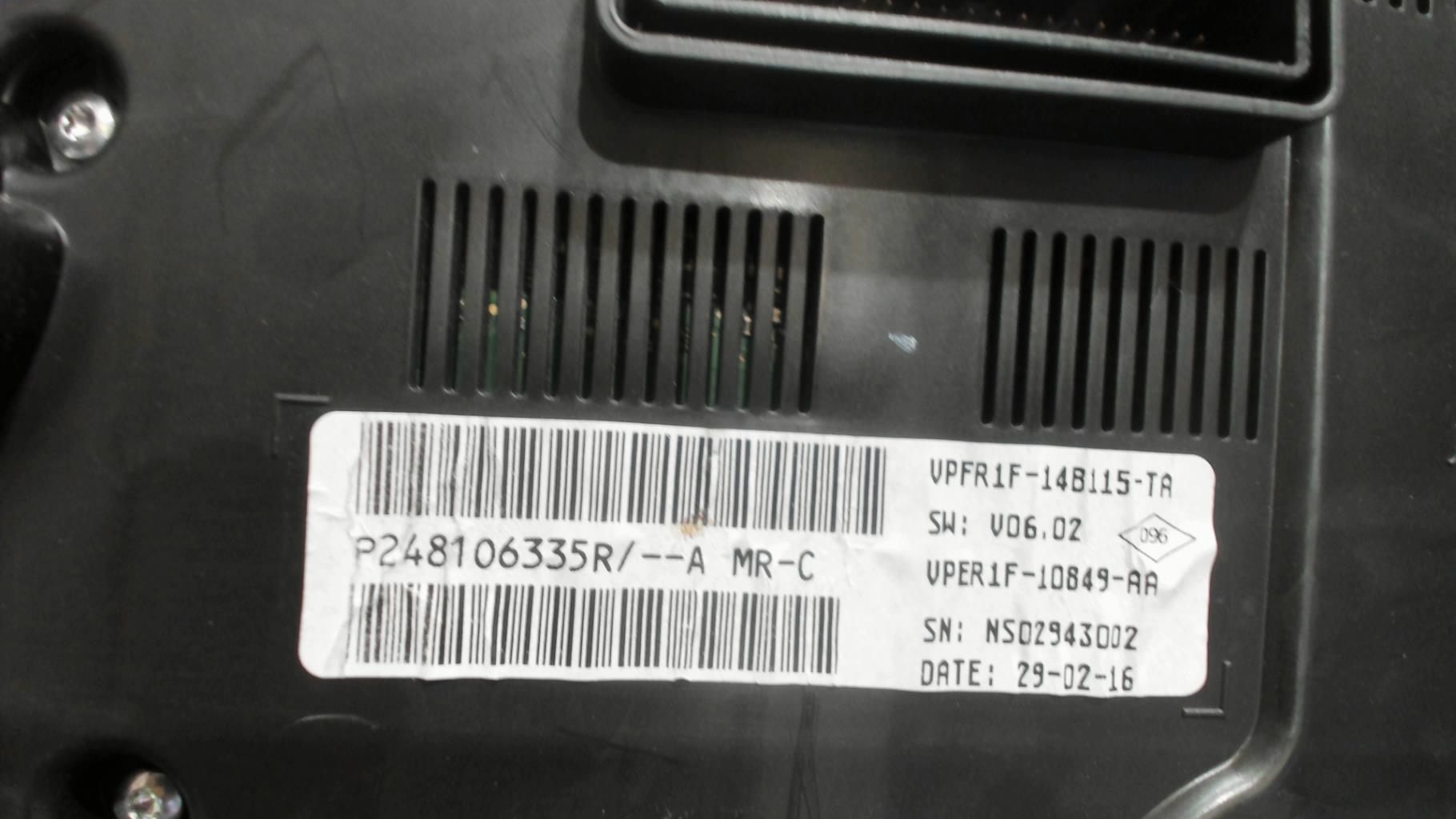 Compteur RENAULT MEGANE 4 PHASE 1 Essence - 1