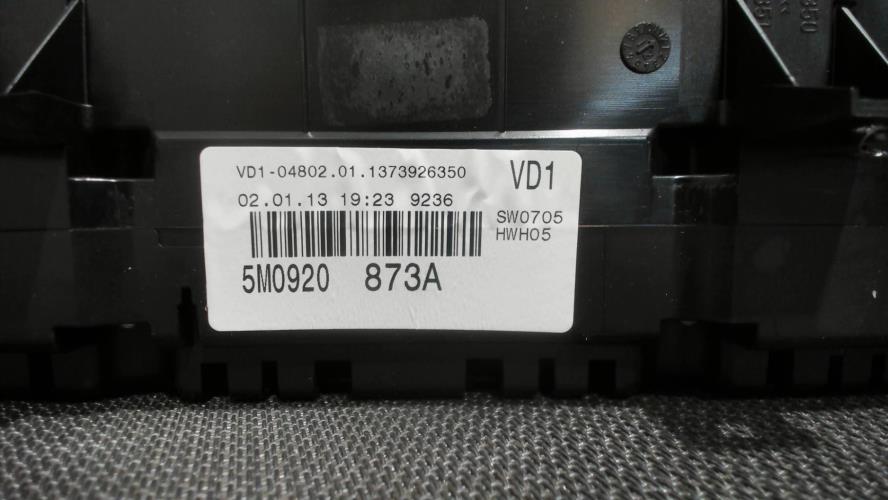 Image Compteur - VOLKSWAGEN GOLF PLUS