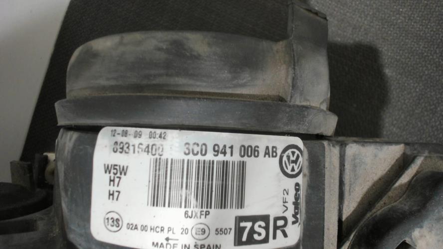 Image Optique avant principal droit (feux)(phare) - VOLKSWAGEN PASSAT 5