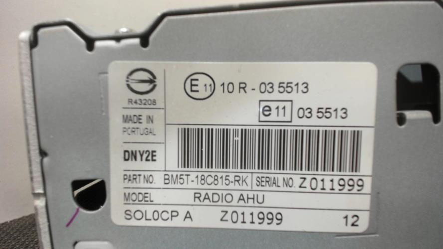 Image Autoradio d'origine - FORD B-MAX