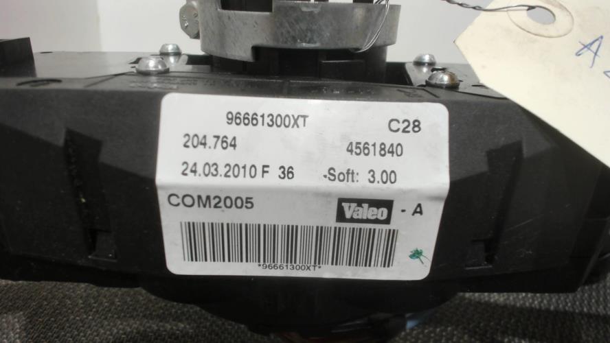 Image Com (Bloc Contacteur Tournant+Commodo Essuie Glace+Commodo Phare) - PEUGEOT 207