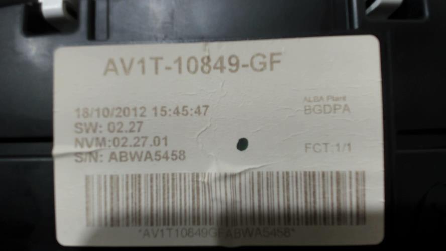 Image Compteur - FORD B-MAX