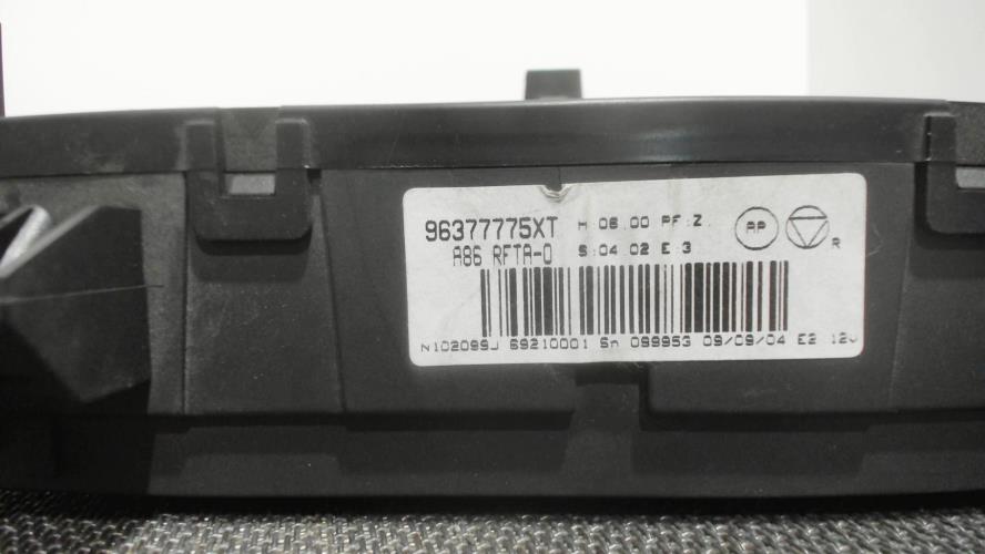 Image Commande chauffage - CITROEN C3 1