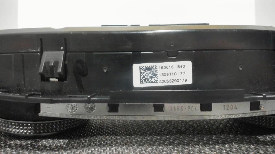 Image Commande chauffage - MERCEDES CLASSE C 204