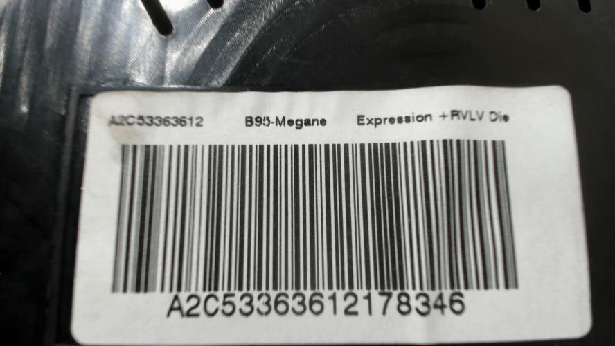 Image Compteur - RENAULT MEGANE 3