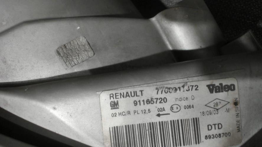 Image Optique avant principal gauche (feux)(phare) - RENAULT TRAFIC 2