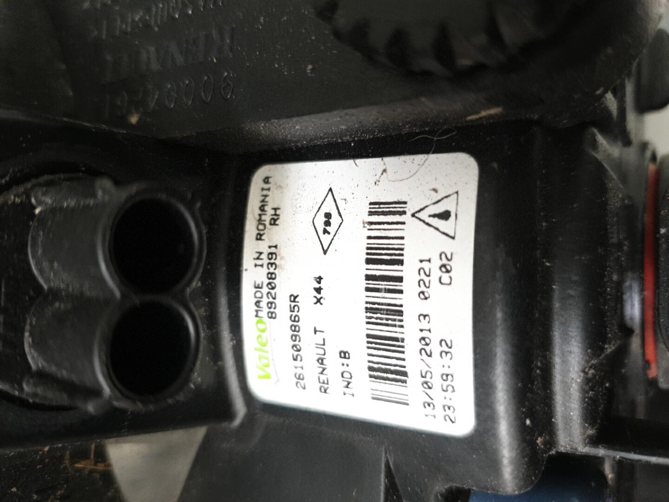 Anti brouillard droit (feux) RENAULT TWINGO 2 PHASE 2 Diesel - 1