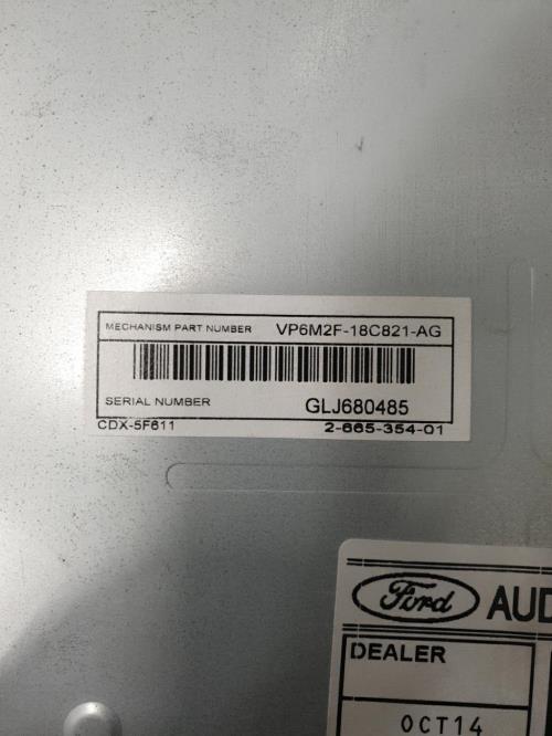 Image Autoradio d'origine - FORD KUGA 1