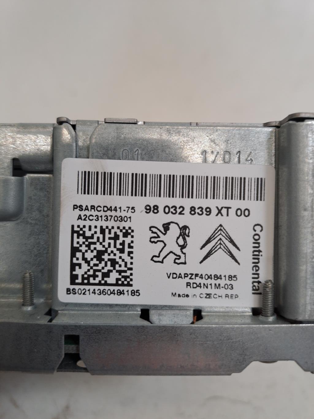 Autoradio d'origine CITROEN DS3 PHASE 1 Essence - 1