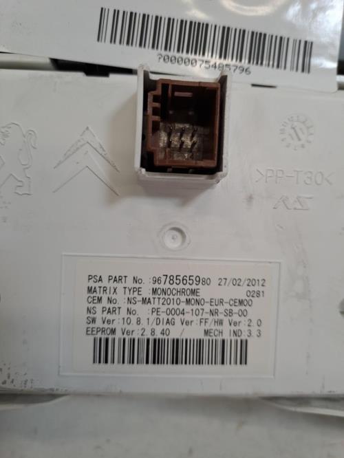 Image Compteur - PEUGEOT 508 1