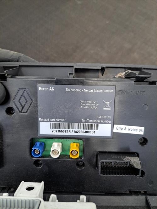 Image Ecran GPS - RENAULT CLIO 3