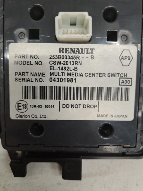 Image Commande GPS - RENAULT MEGANE 3