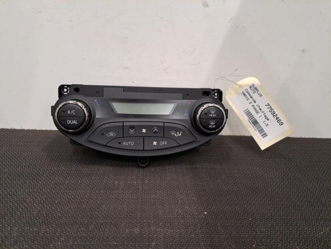 Image Commande chauffage - TOYOTA YARIS 3