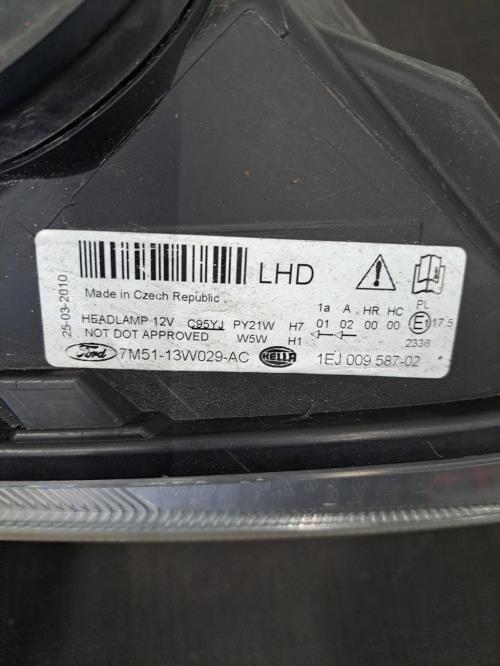 Image Optique avant principal droit (feux)(phare) - FORD C-MAX 1
