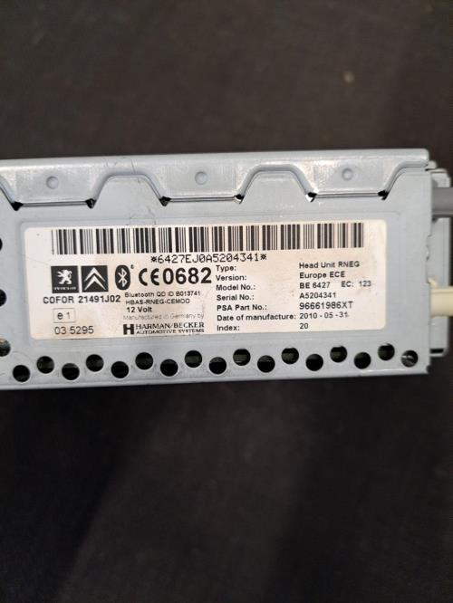 Image Autoradio d'origine - CITROEN C4 1