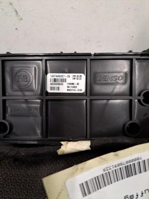 Image Commande chauffage - CITROEN JUMPY 2