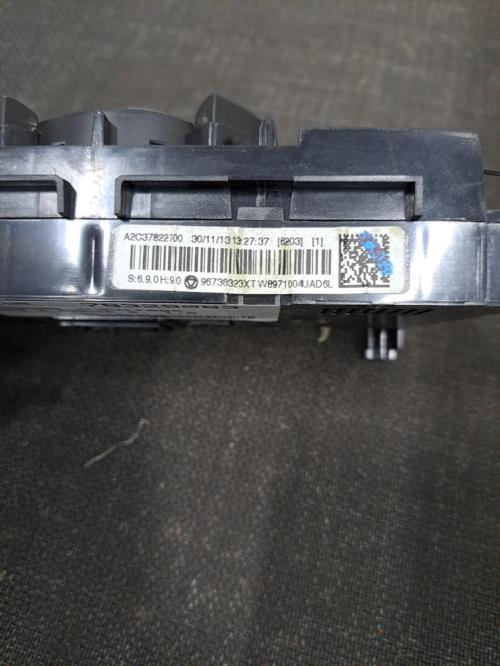 Image Commande chauffage - PEUGEOT 5008 1