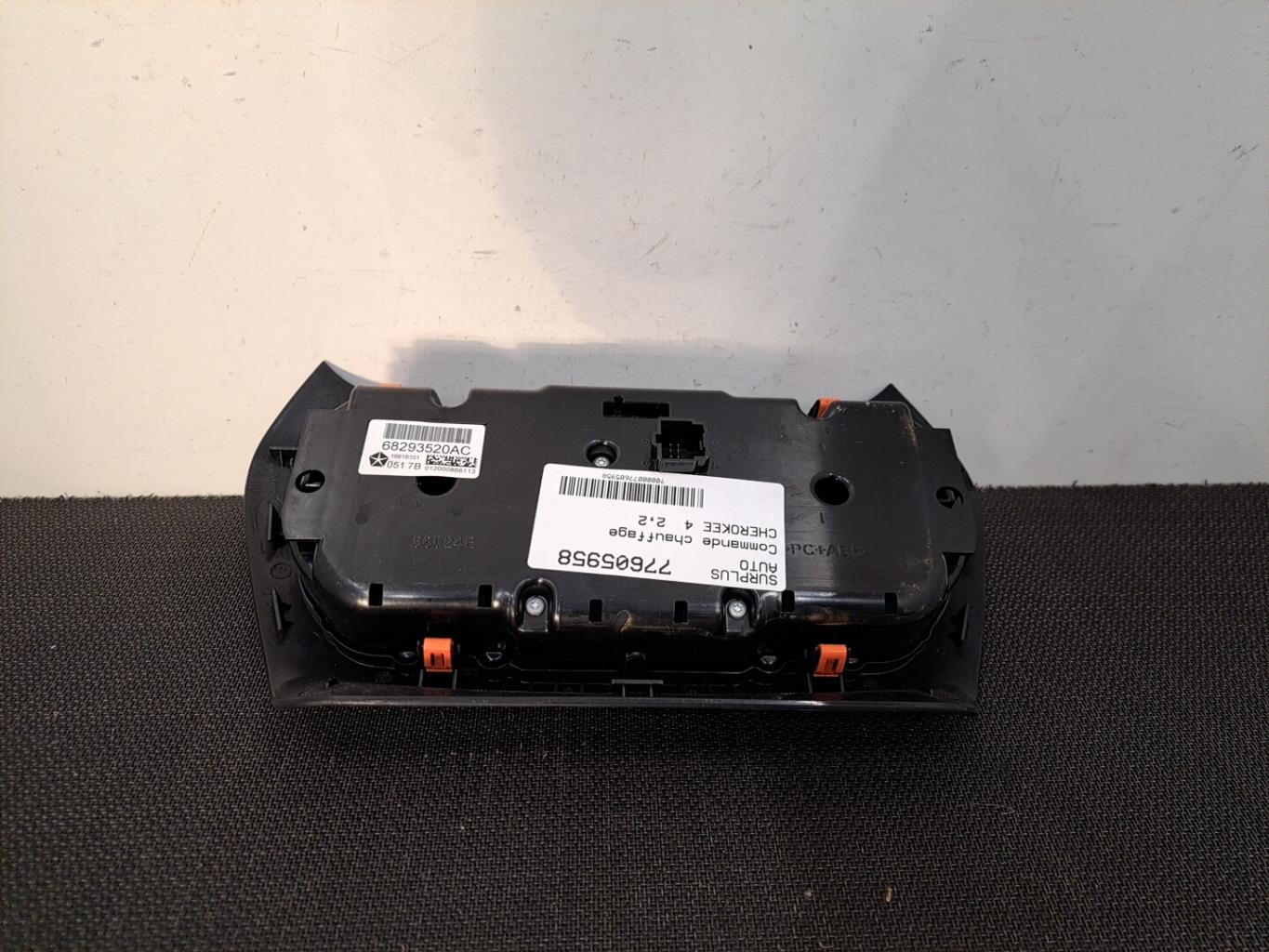 Commande chauffage JEEP CHEROKEE 4 Diesel - 1