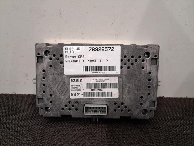 Image Ecran GPS - NISSAN QASHQAI 1