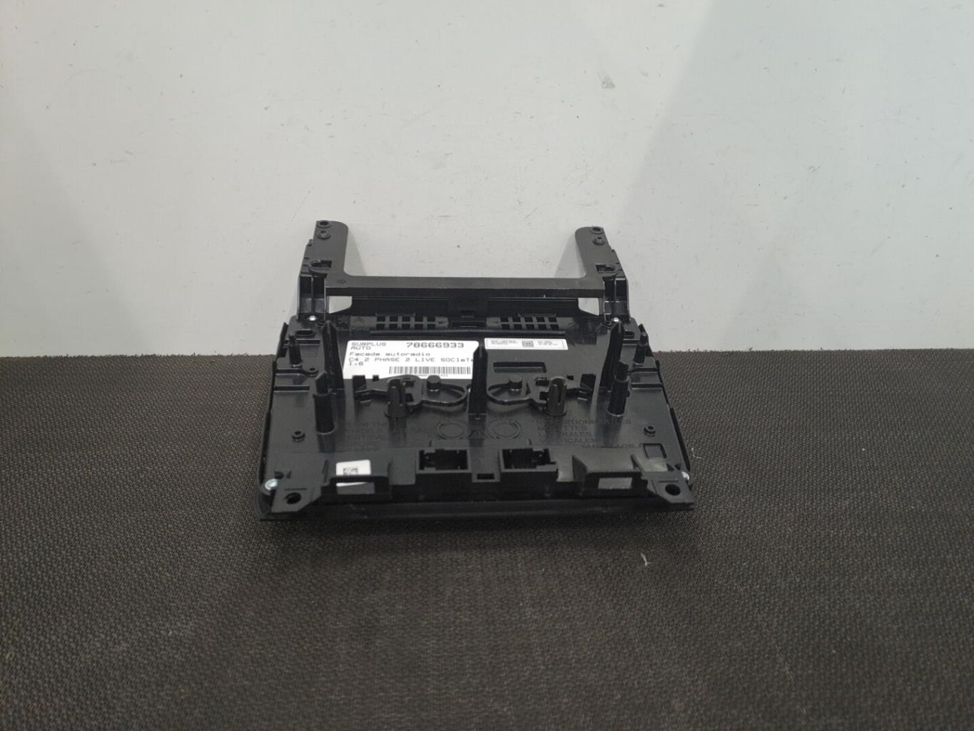 Facade autoradio CITROEN C4 2 PHASE 2 Diesel - 1
