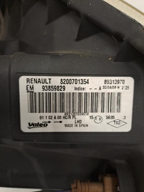 Image Optique avant principal gauche (feux)(phare) - OPEL VIVARO 1