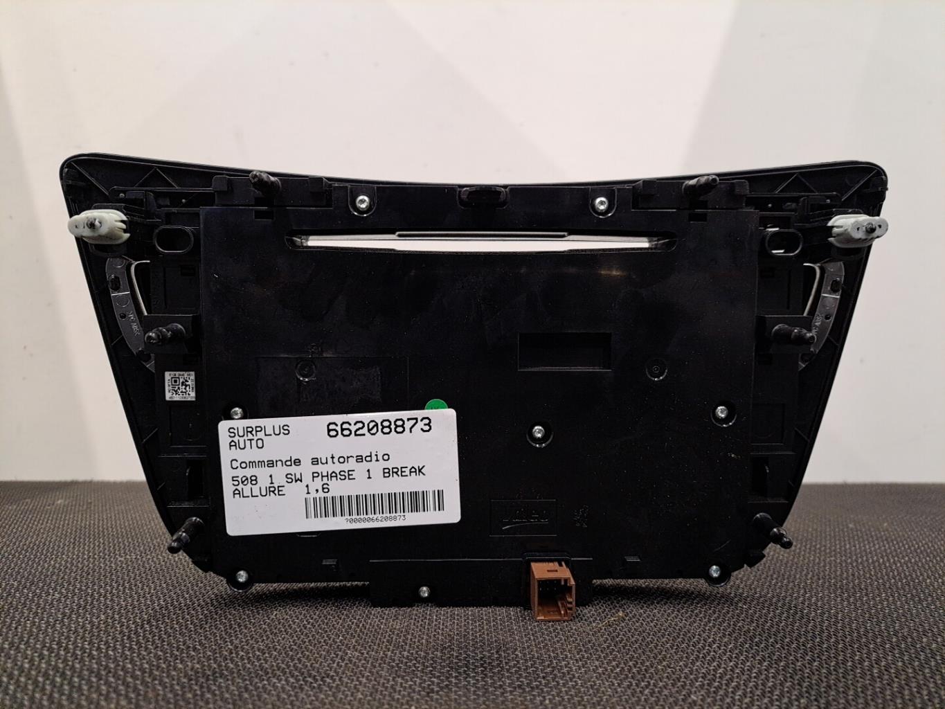 Commande autoradio PEUGEOT 508 1 SW PHASE 1 BREAK Diesel - 1