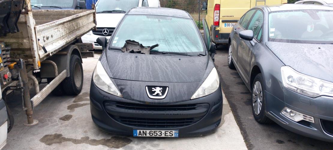 Image Pare choc arriere - PEUGEOT 207