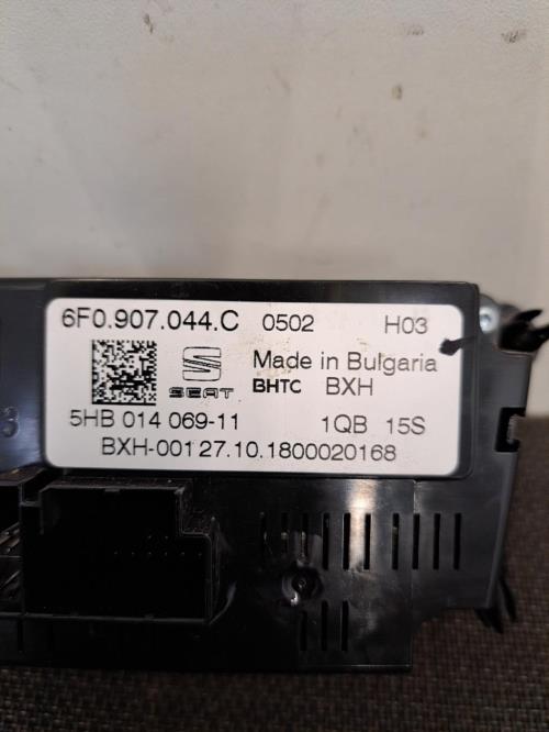 Image Commande chauffage - SEAT IBIZA 5