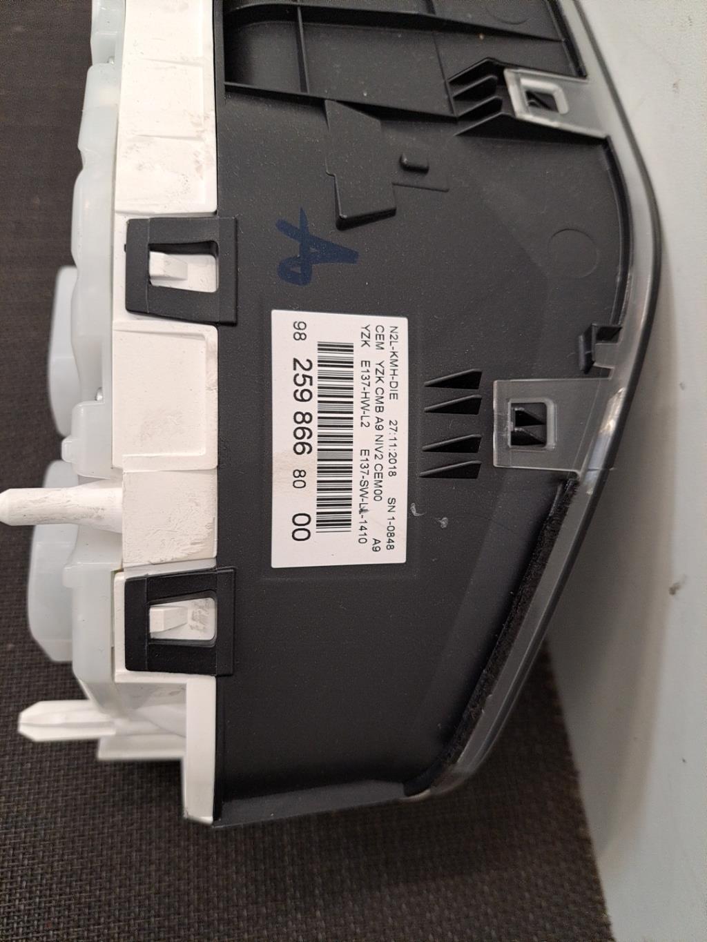 Compteur PEUGEOT 208 1 PHASE 2 Diesel - 1