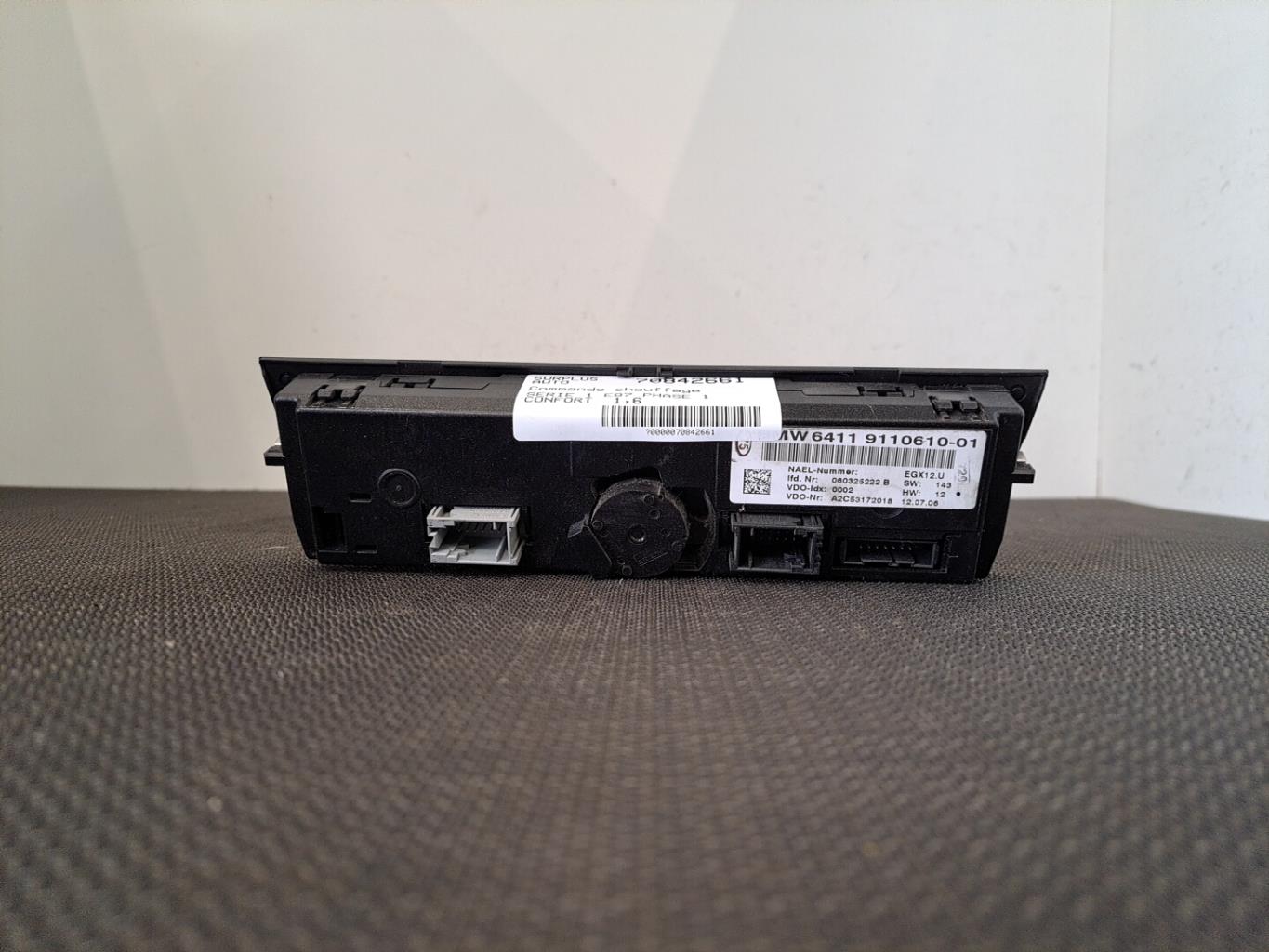 Commande chauffage BMW SERIE 1 E87 PHASE 1 Essence - 1