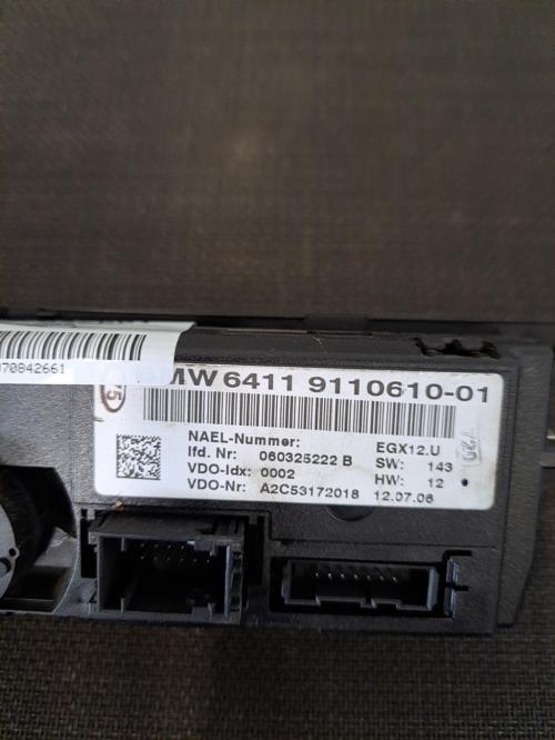 Image Commande chauffage - BMW SERIE 1 E87