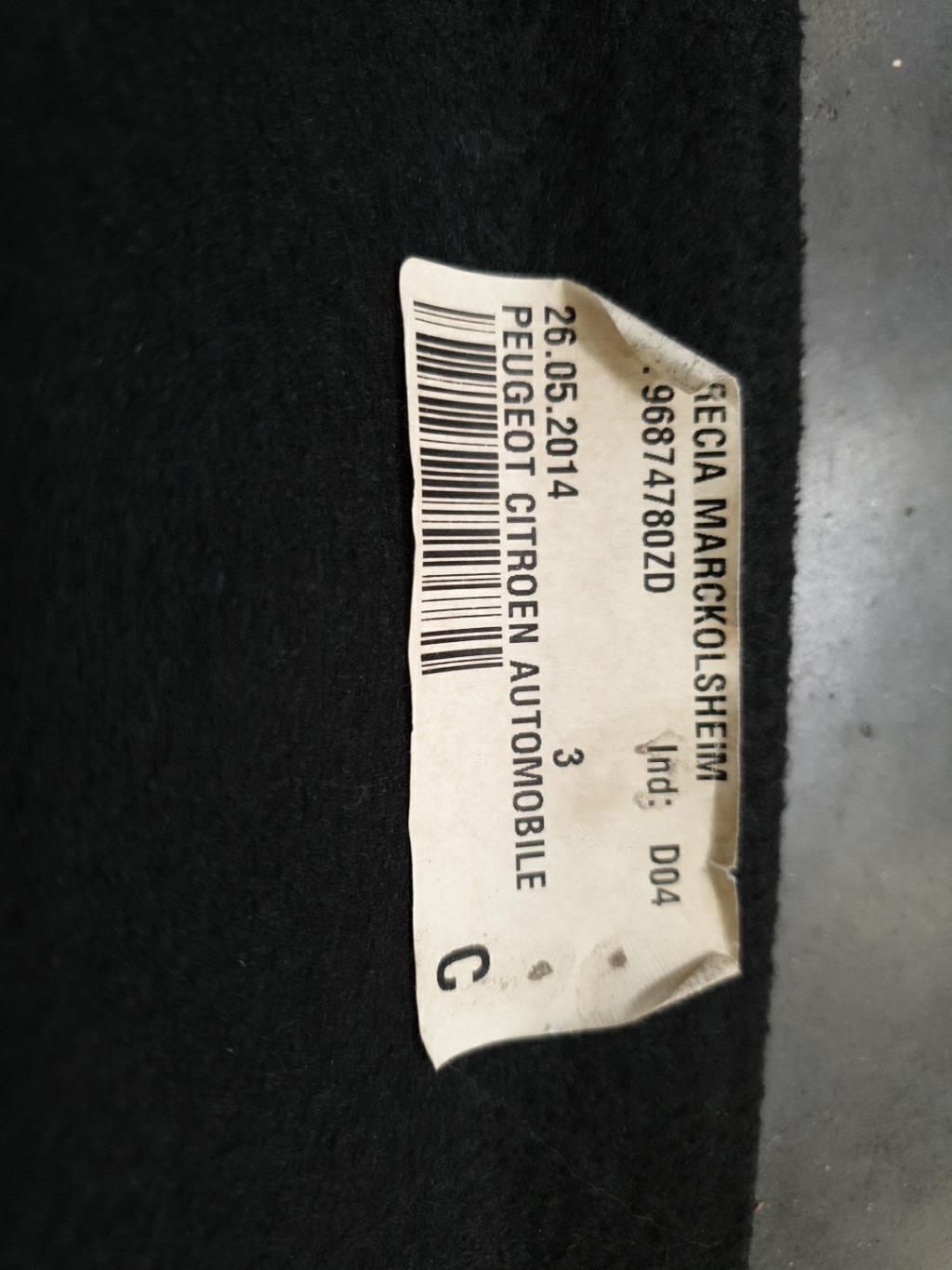 Plage arriere CITROEN C4 2 PHASE 1 Diesel - 1
