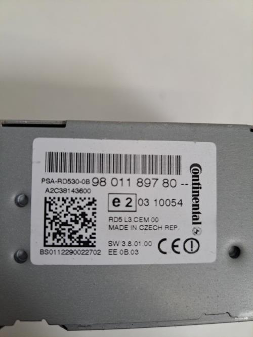Image Autoradio d'origine - CITROEN C4 2