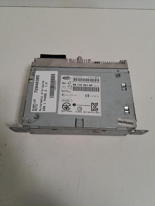 Image Autoradio d'origine - PEUGEOT 208 1