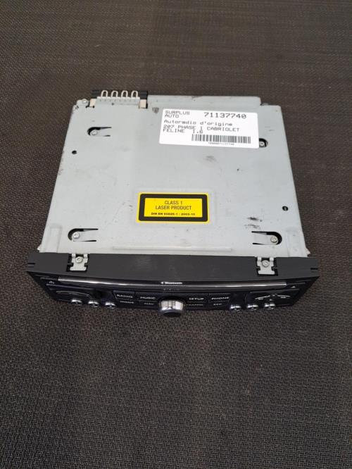 Image Autoradio d'origine - PEUGEOT 207