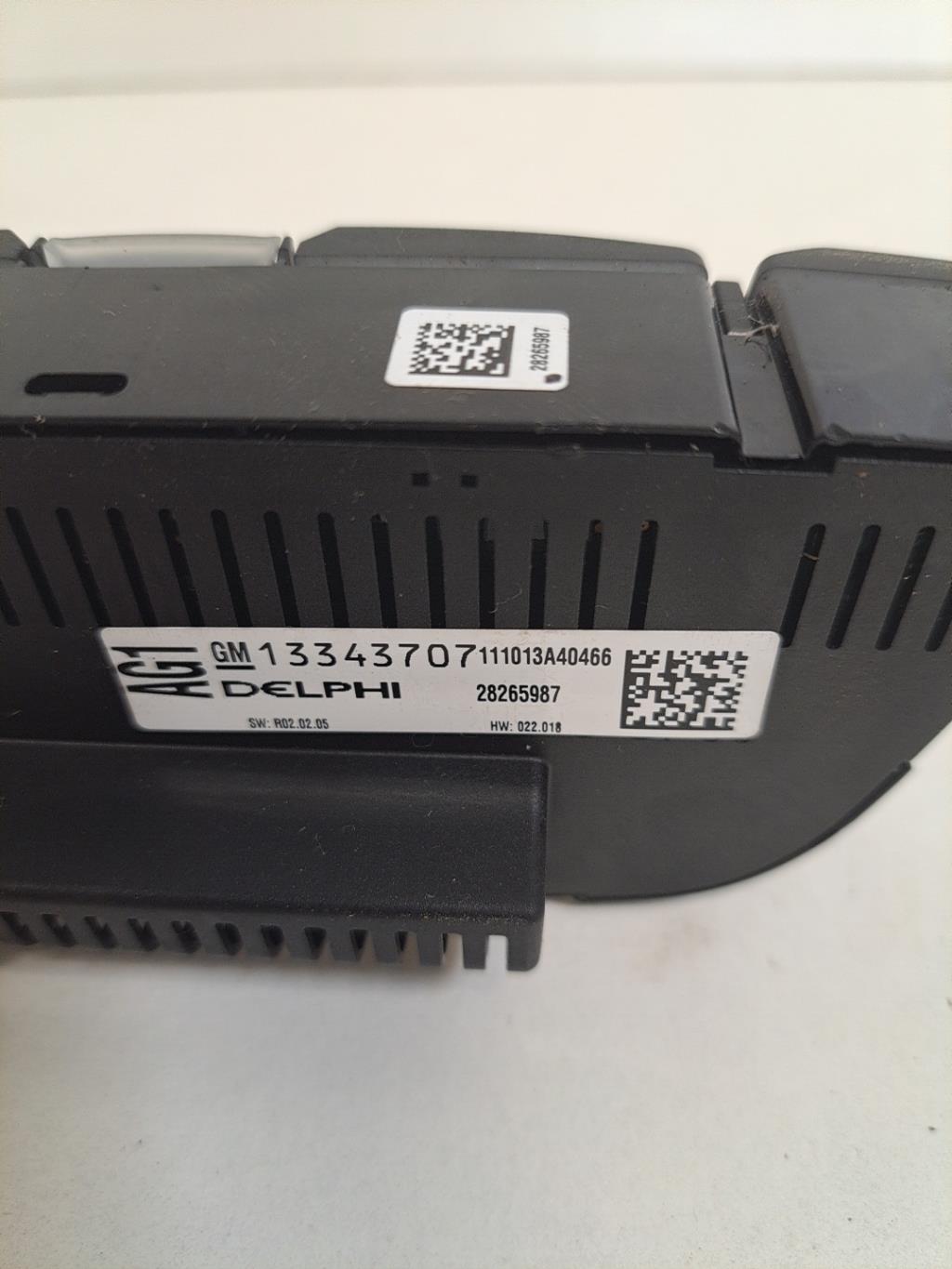 Commande chauffage OPEL MERIVA B PHASE 1 Diesel - 1