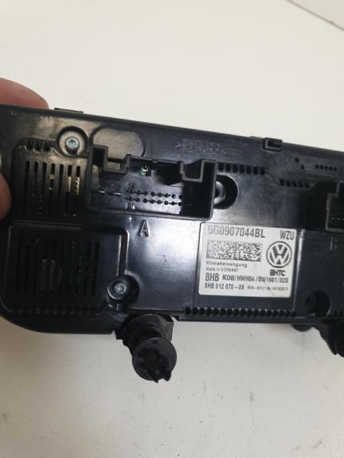 Image Commande chauffage - VOLKSWAGEN GOLF 7