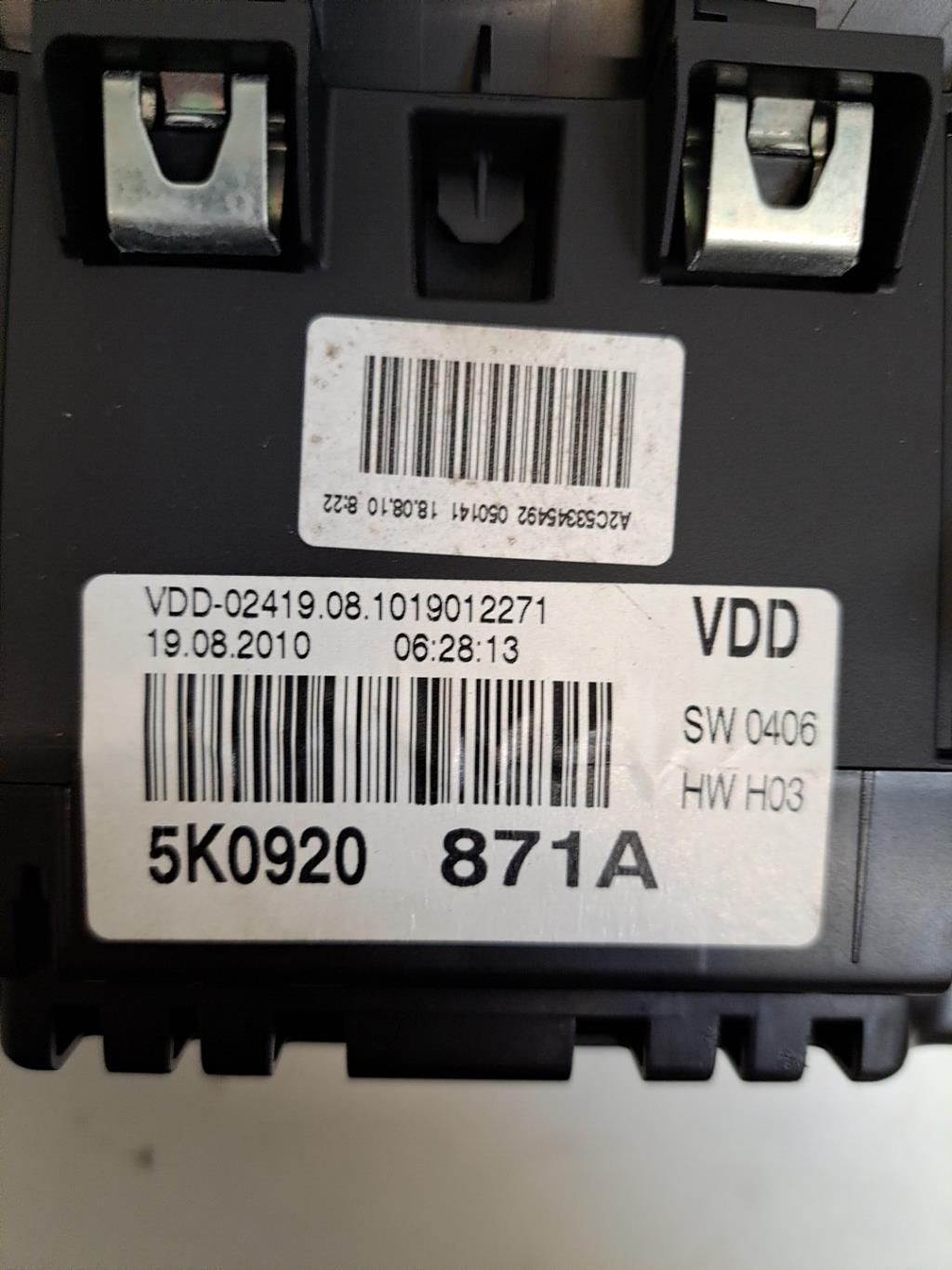 Compteur VOLKSWAGEN GOLF 6 Diesel - 1