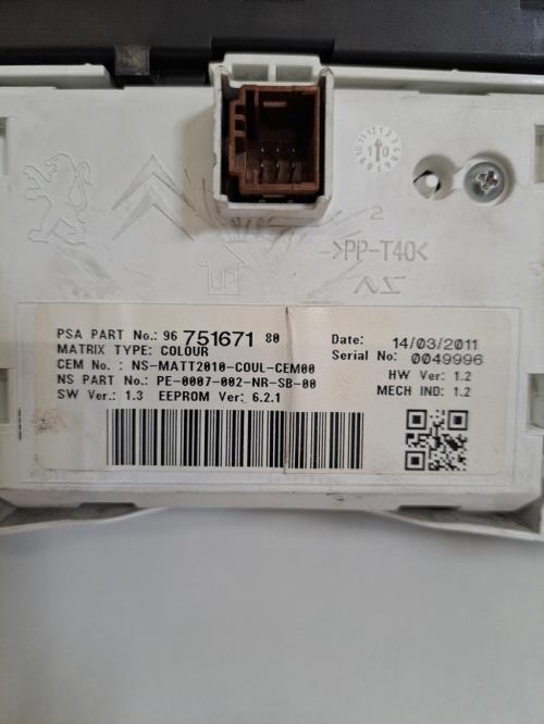 Image Compteur - PEUGEOT 508 1 SW
