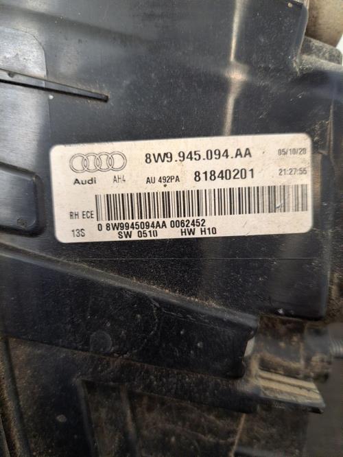 Image Feu arriere secondaire droit (feux) - AUDI A4 4
