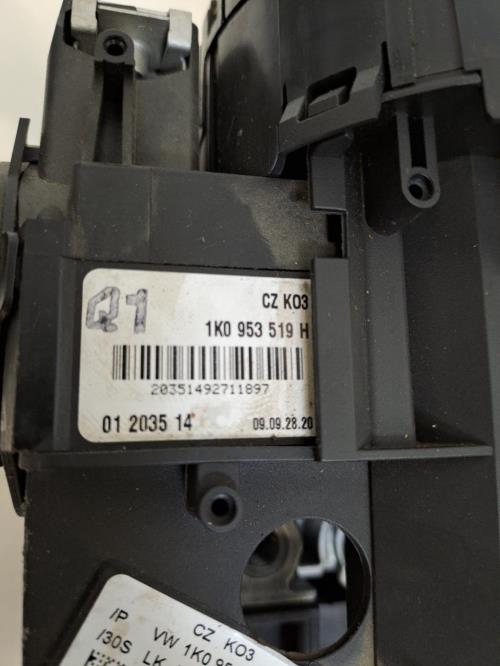 Image Com (Bloc Contacteur Tournant+Commodo Essuie Glace+Commodo Phare) - VOLKSWAGEN GOLF 6
