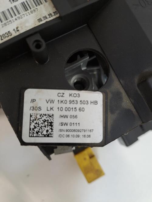 Image Com (Bloc Contacteur Tournant+Commodo Essuie Glace+Commodo Phare) - VOLKSWAGEN GOLF 6