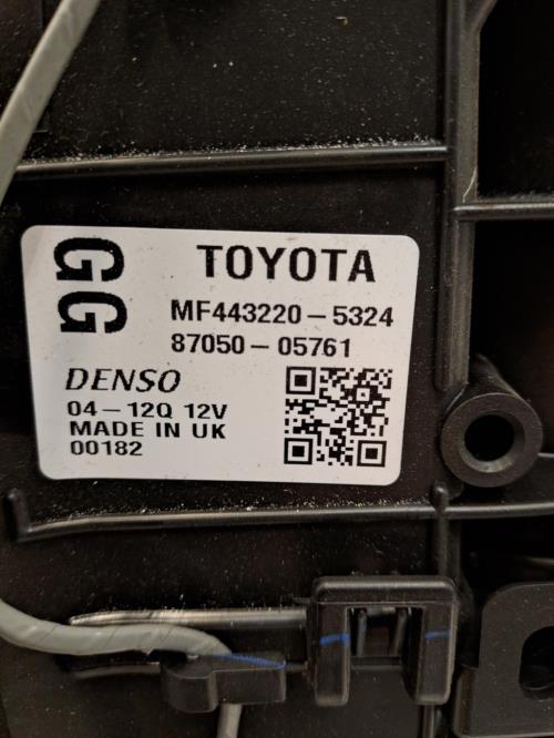 Image Bloc chauffage - TOYOTA AURIS 2