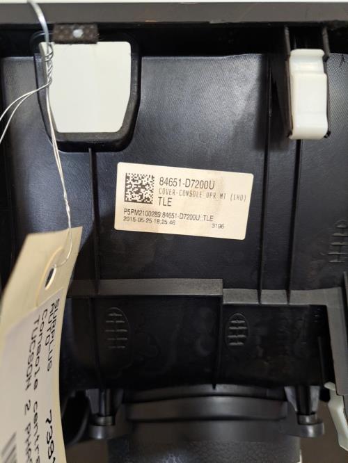 Image Console central (interieur plastique) - HYUNDAI TUCSON 2