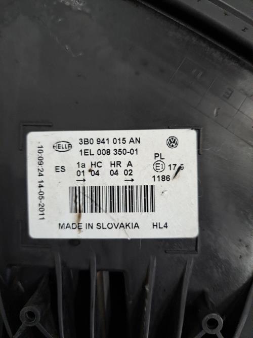 Image Optique avant principal gauche (feux)(phare) - VOLKSWAGEN PASSAT 4