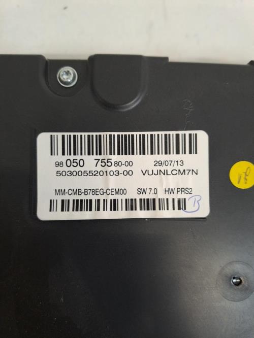 Image Compteur - CITROEN C4 PICASSO 2