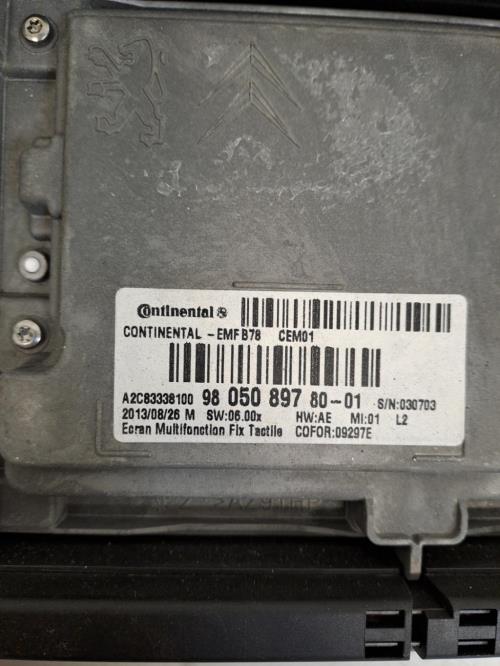 Image Ecran GPS - CITROEN C4 PICASSO 2