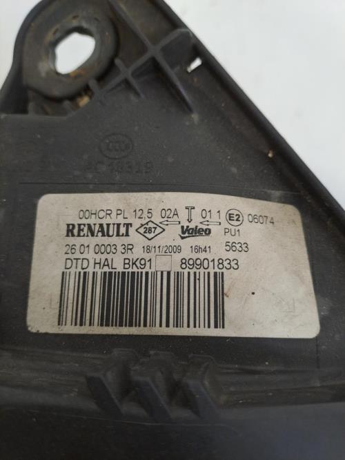 Image Optique avant principal droit (feux)(phare) - RENAULT LAGUNA 3
