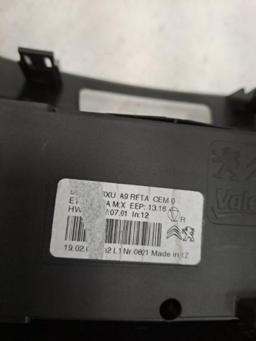 Image Commande chauffage - PEUGEOT 208 1