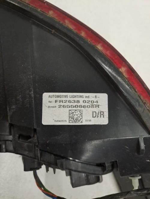 Image Feu arriere principal droit (feux) - RENAULT CLIO 4